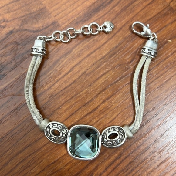 Brighton Blue Crystal Venus Rising Cord Bracelet - Picture 2 of 8